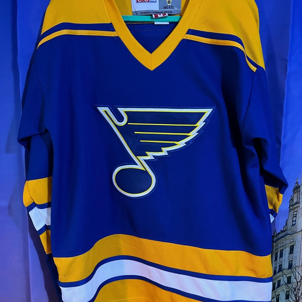 St. Louis Blues Retro CCM Jersey (knock off)